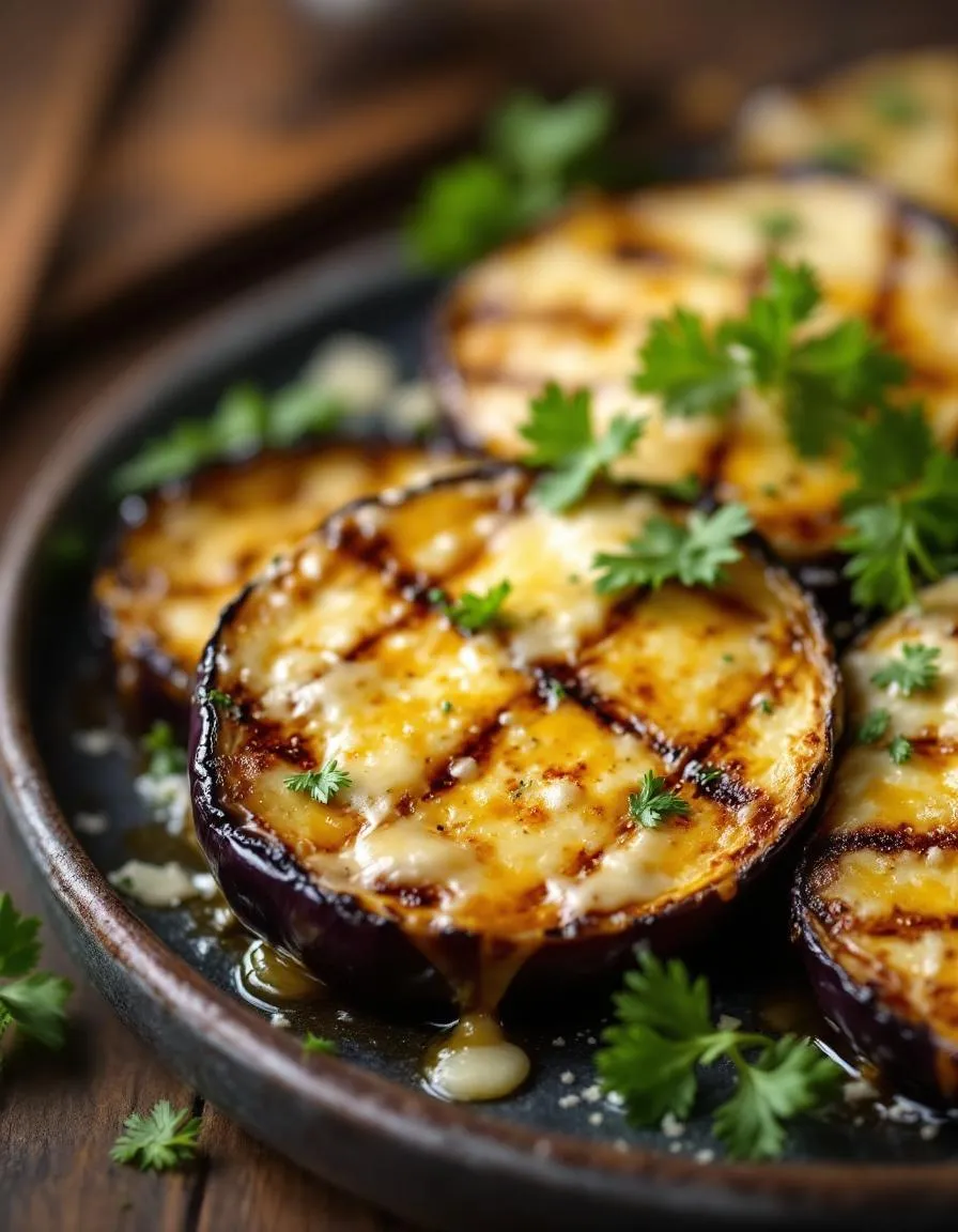 easy-garlic-parmesan-grilled-eggplant