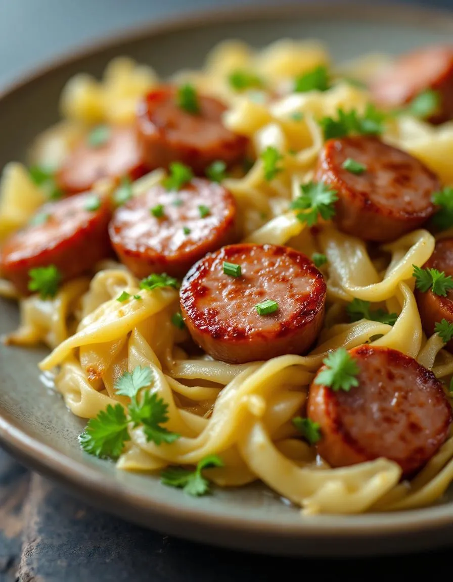 easy-sausage-cabbage-stir-fry