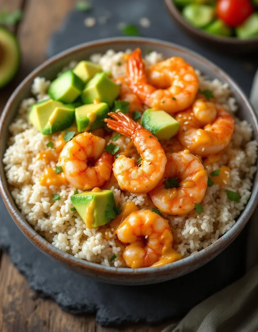 easy-shrimp-rice-bowls-spicy