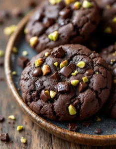best-dark-chocolate-pistachio-cookies
