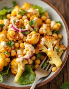best-roasted-cauliflower-chickpea-salad