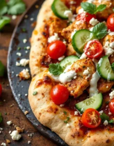easy-tzatziki-chicken-naan-pizza