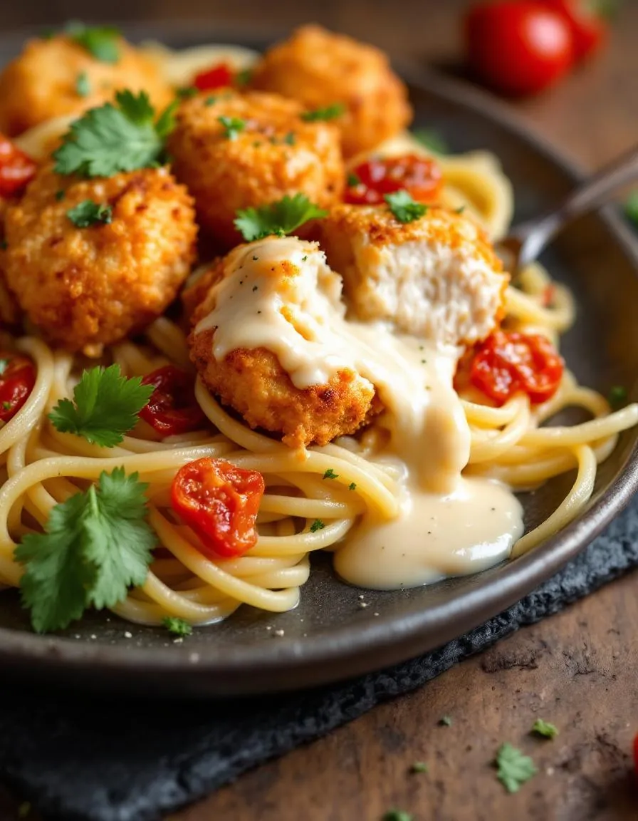 best-garlic-chicken-alfredo-pasta