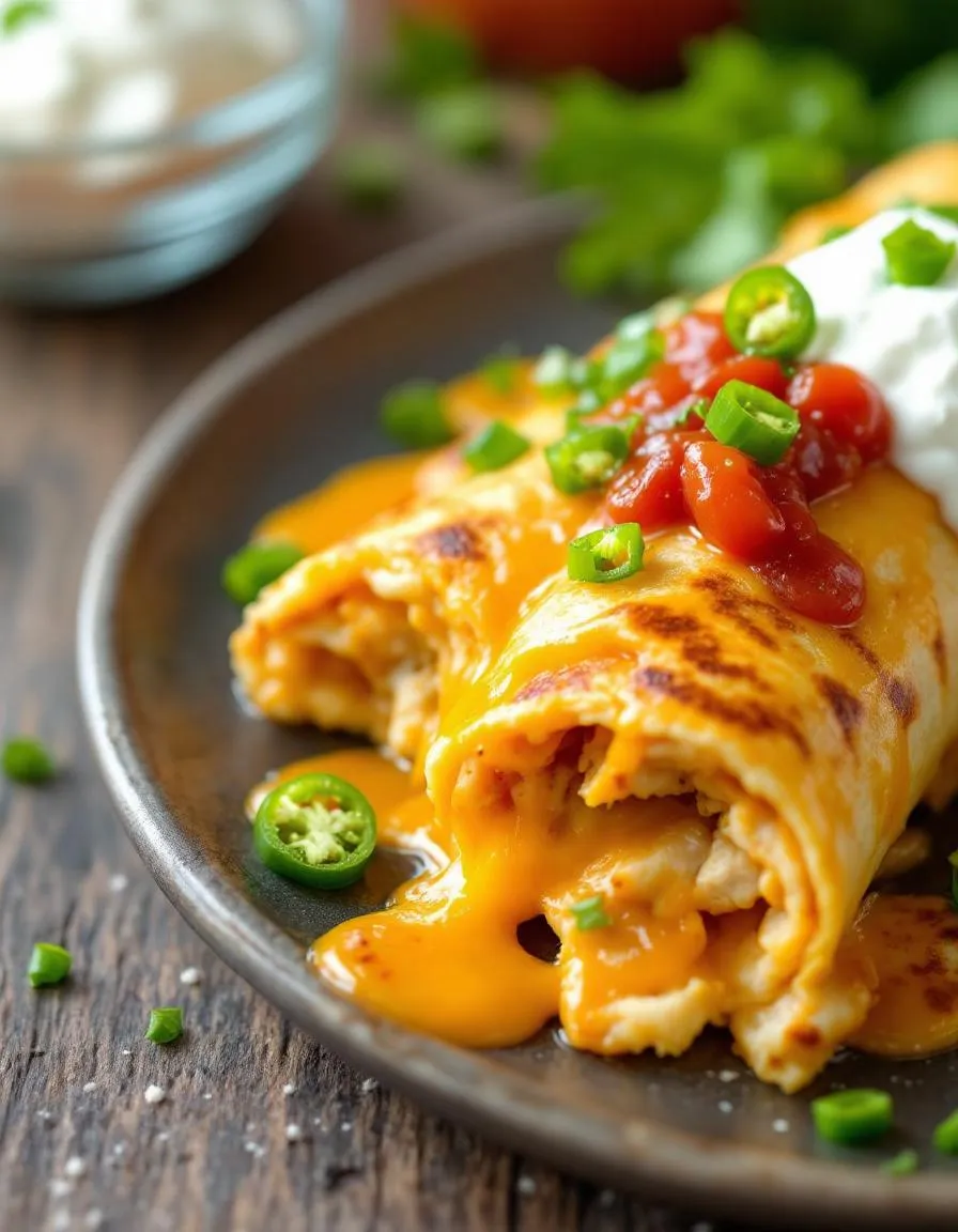 easy-baked-chicken-chimichangas