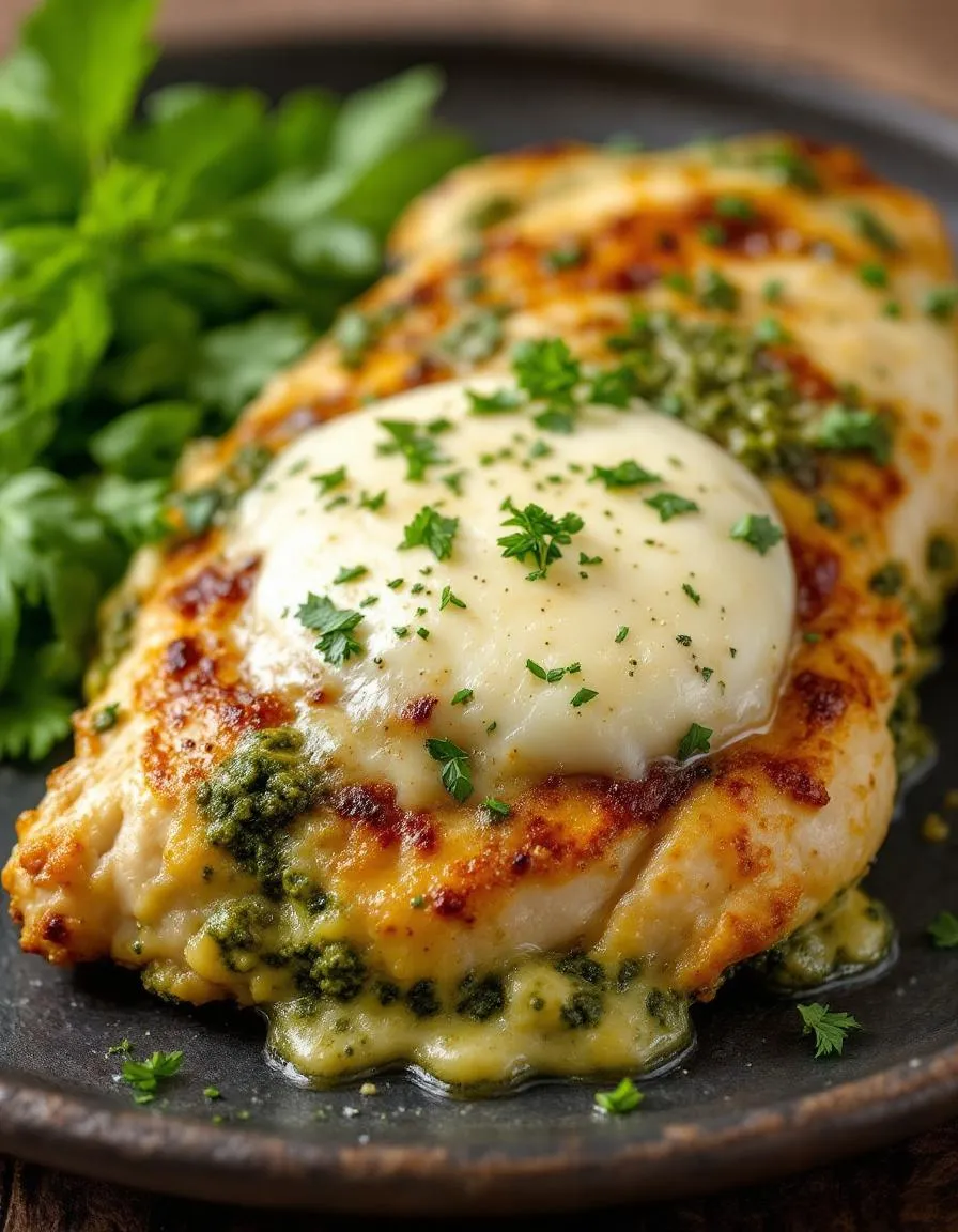 easy-baked-pesto-chicken