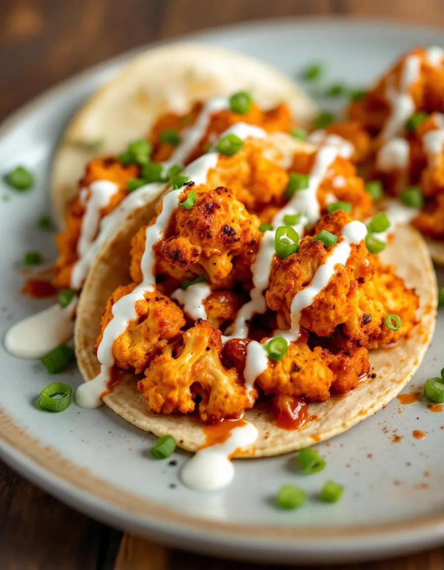 easy-buffalo-cauliflower-tacos