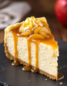 easy-caramel-apple-cheesecake