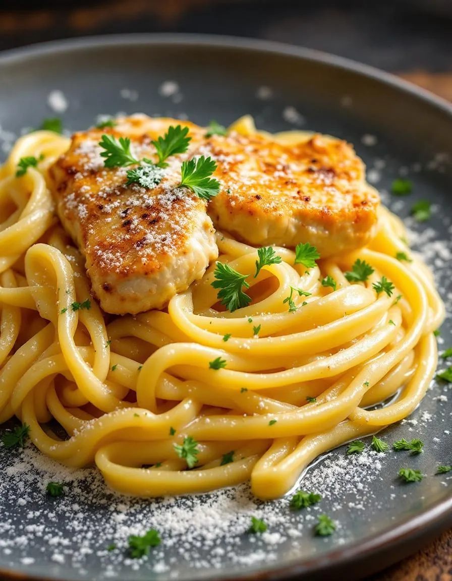easy-parmesan-chicken-pasta