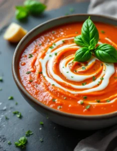 best-creamy-roasted-garlic-tomato-soup