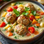 easy-creamy-meatball-soup-vegetables