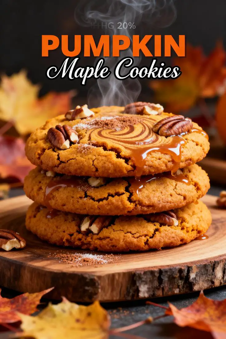 Easy Maple Pumpkin Cookies