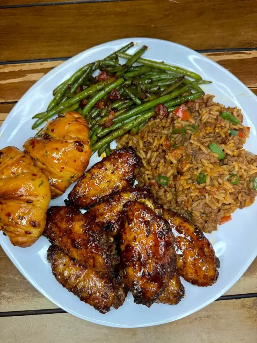 Ultimate Loaded Grits Bowl with Sausage and Croissants