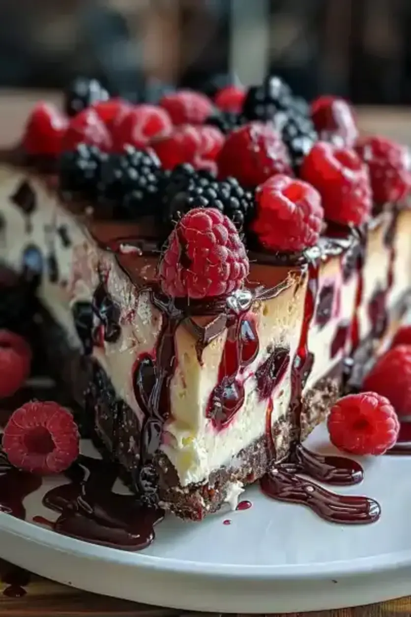 Black Forest Cheesecake Symphony