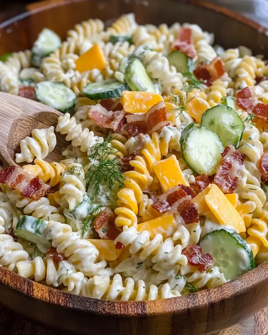 Bacon Dill Pasta Salad: A Flavorful Summer Side Dish Recipe