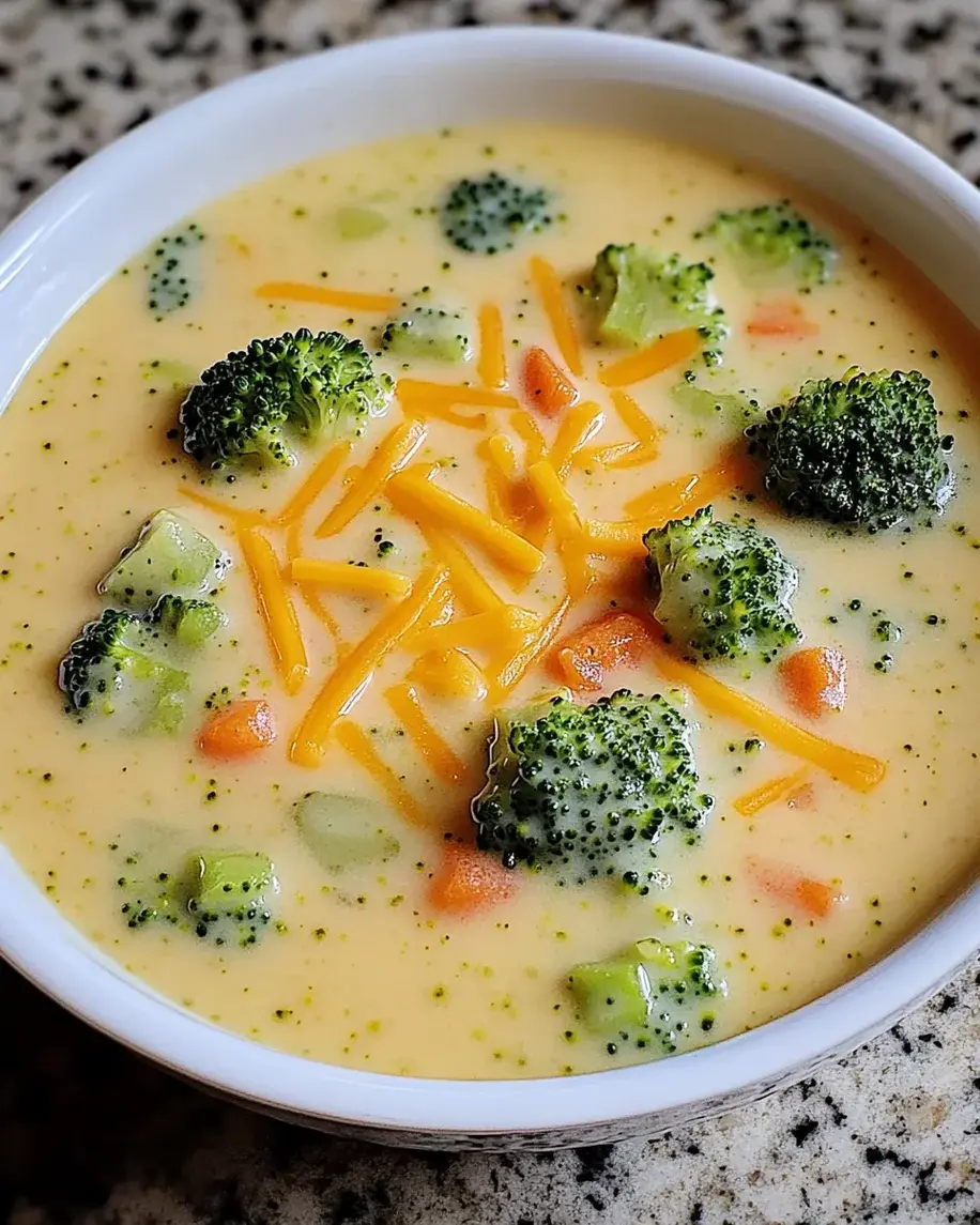 Copycat Panera Bread Broccoli Cheese Soup