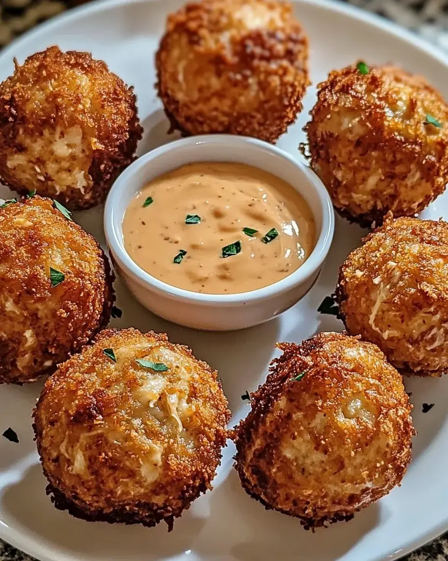 Reuben Balls with Spicy Thousand Island Dipping Sauce