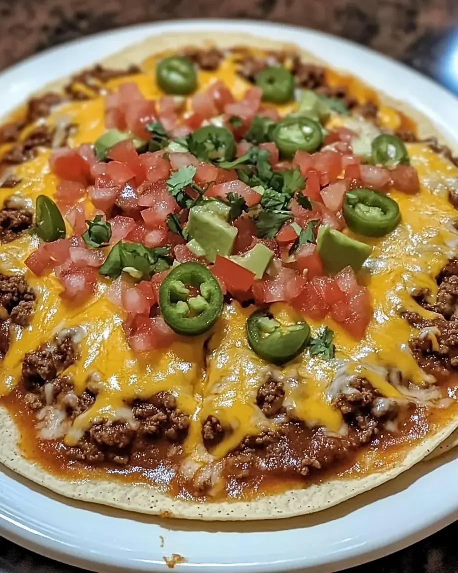 Homemade Mexican Pizza Recipe
