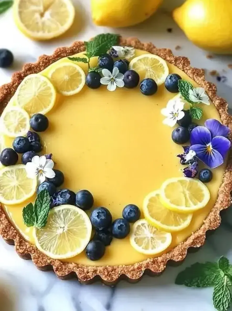 No-Bake Lemon Tart