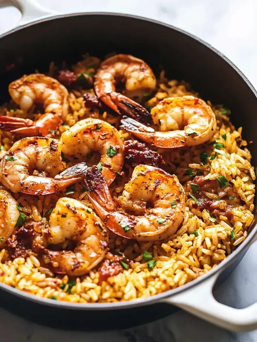 Cajun Shrimp and Rice Skillet