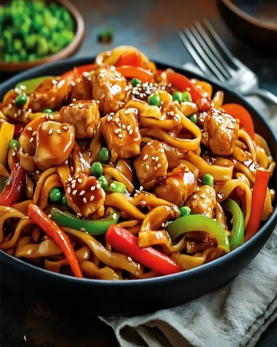 Chicken Teriyaki Noodles – Quick, Flavorful & Irresistible!