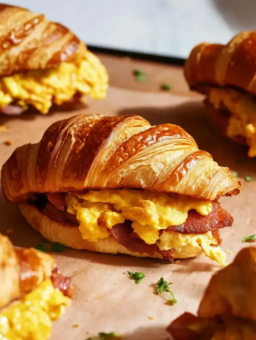 Croissant Breakfast Sandwich