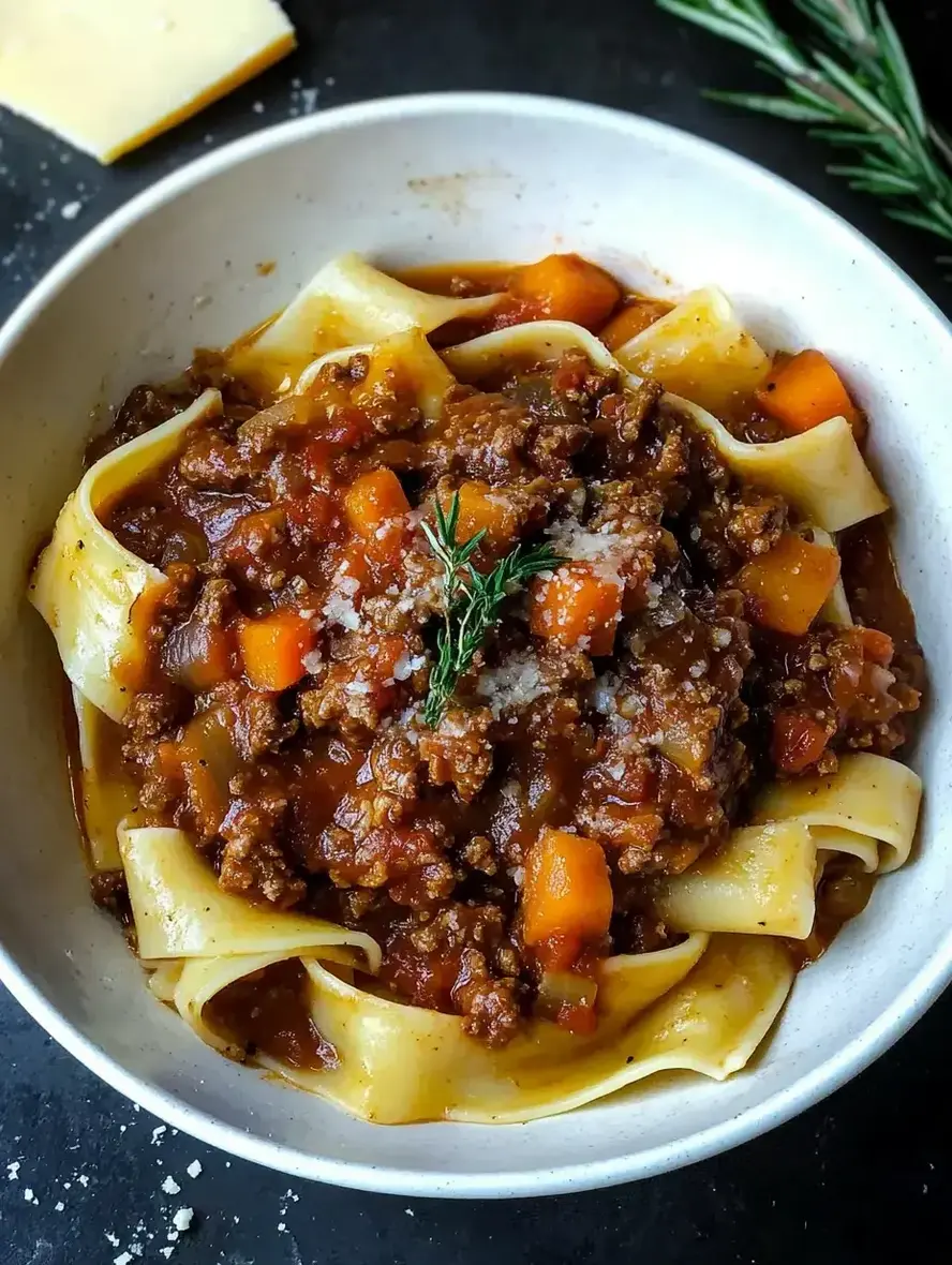 Lamb Ragu with Pappardelle