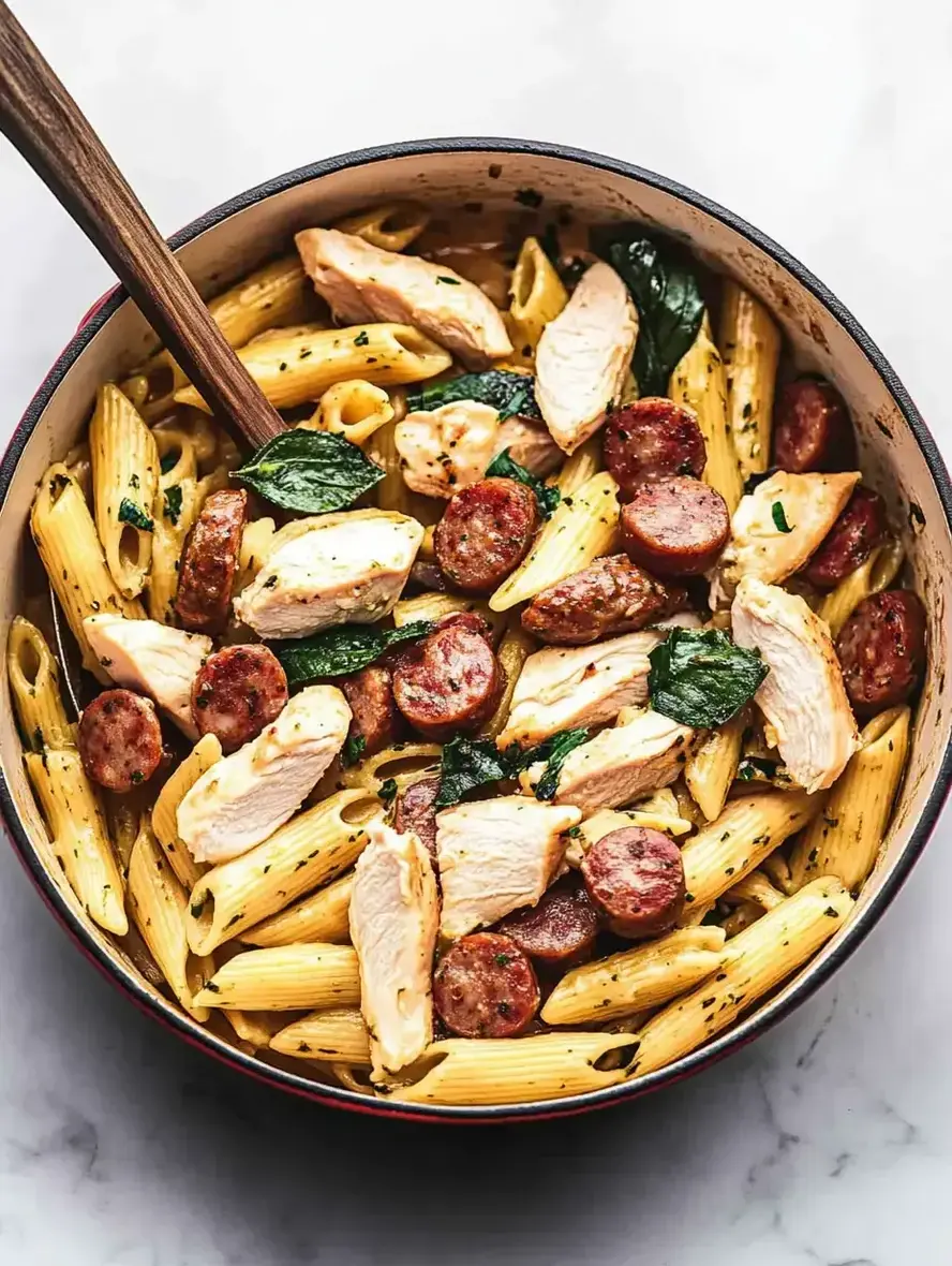 Chicken and Sausage Pasta