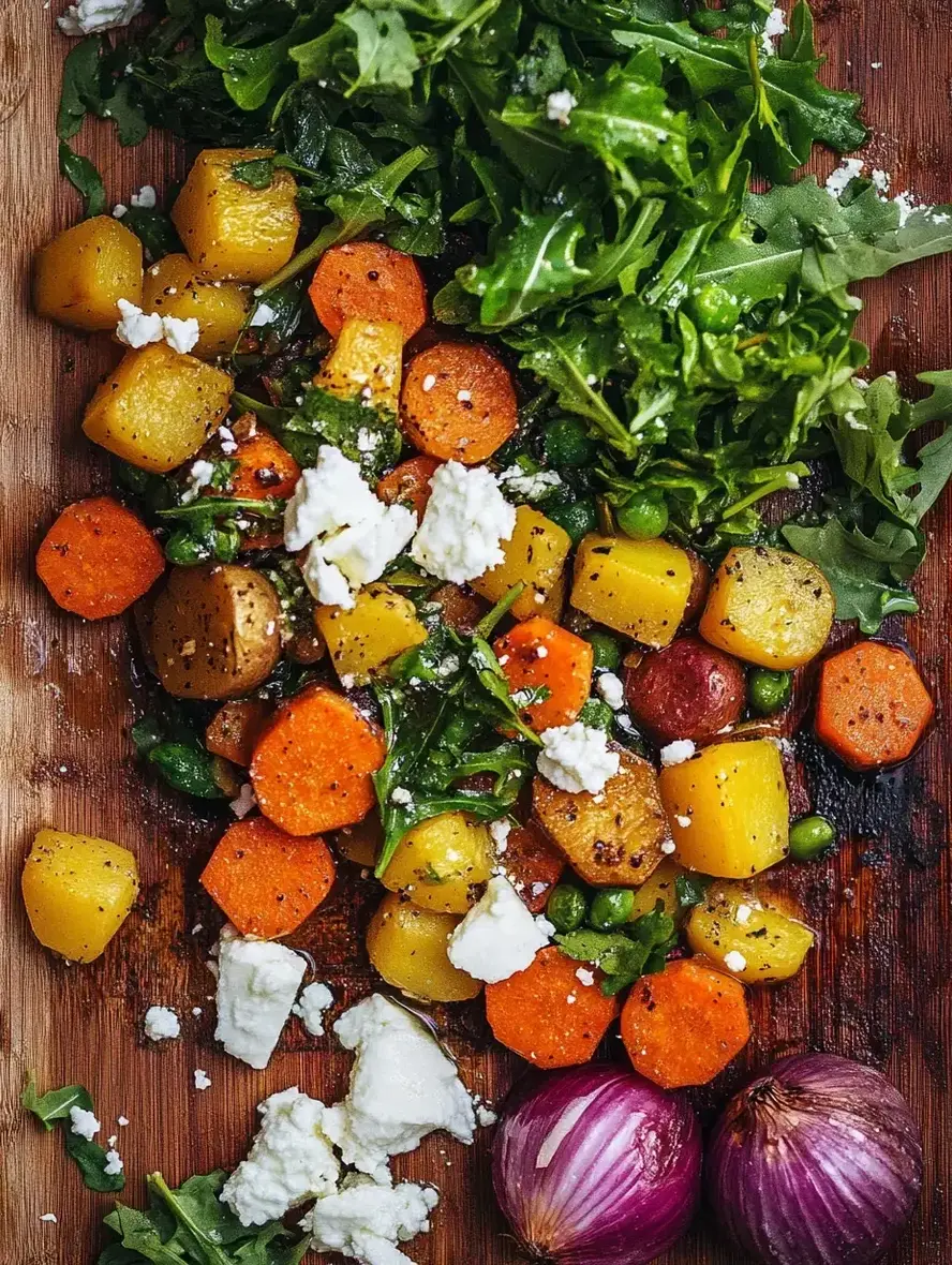 Roasted Vegetable Winter Salad