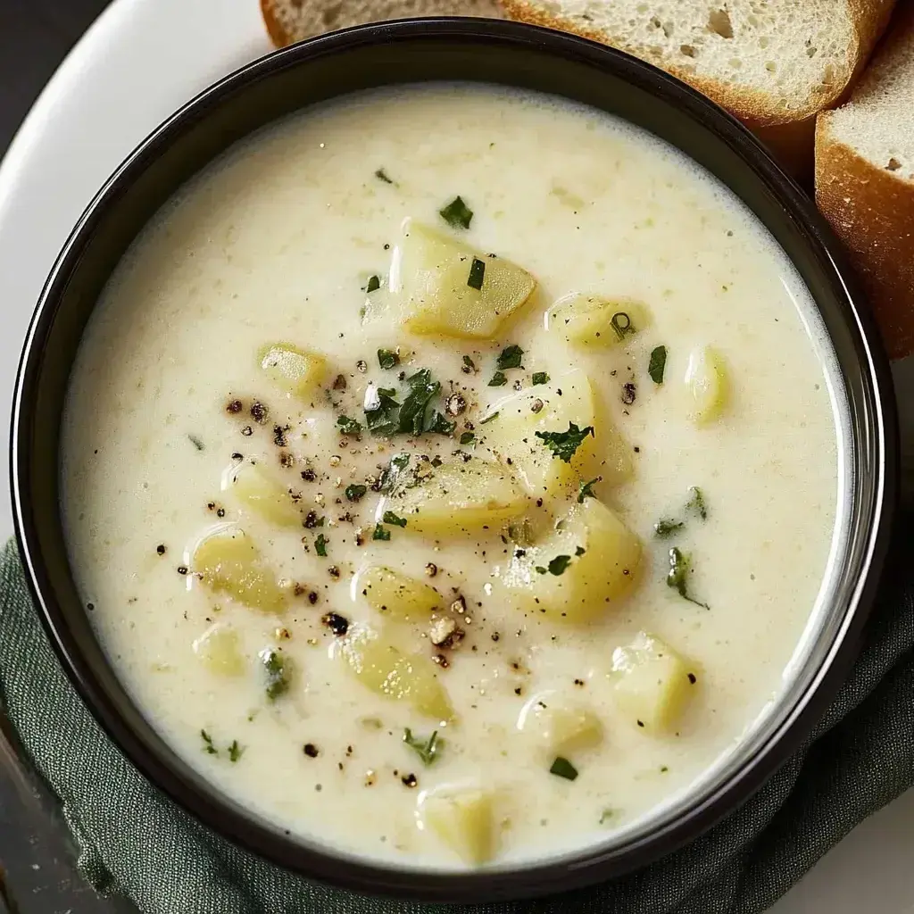 Winter Leek and Potato Soup