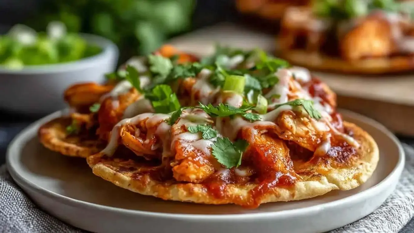BBQ Chicken Flatbreads | Quick Family Dinner in 25 Minutes