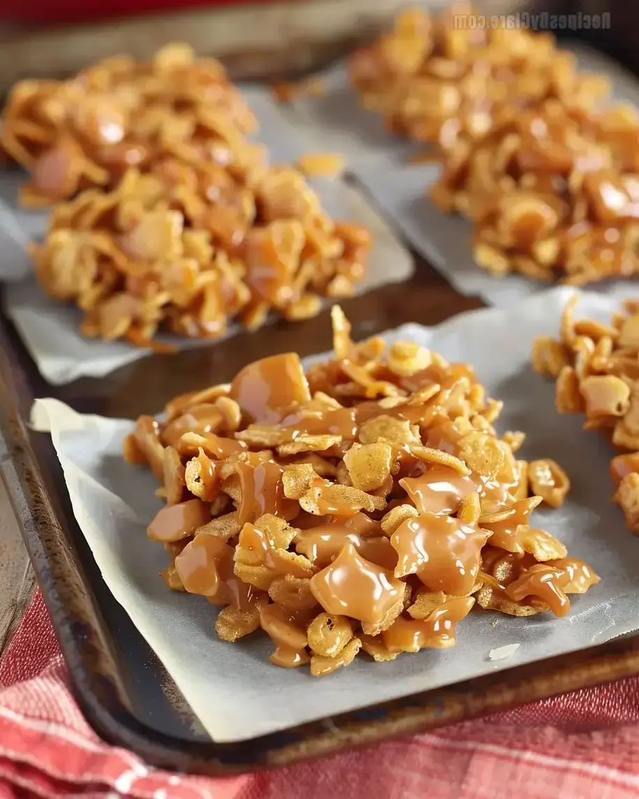 Irresistible Soft and Chewy Caramel Clusters