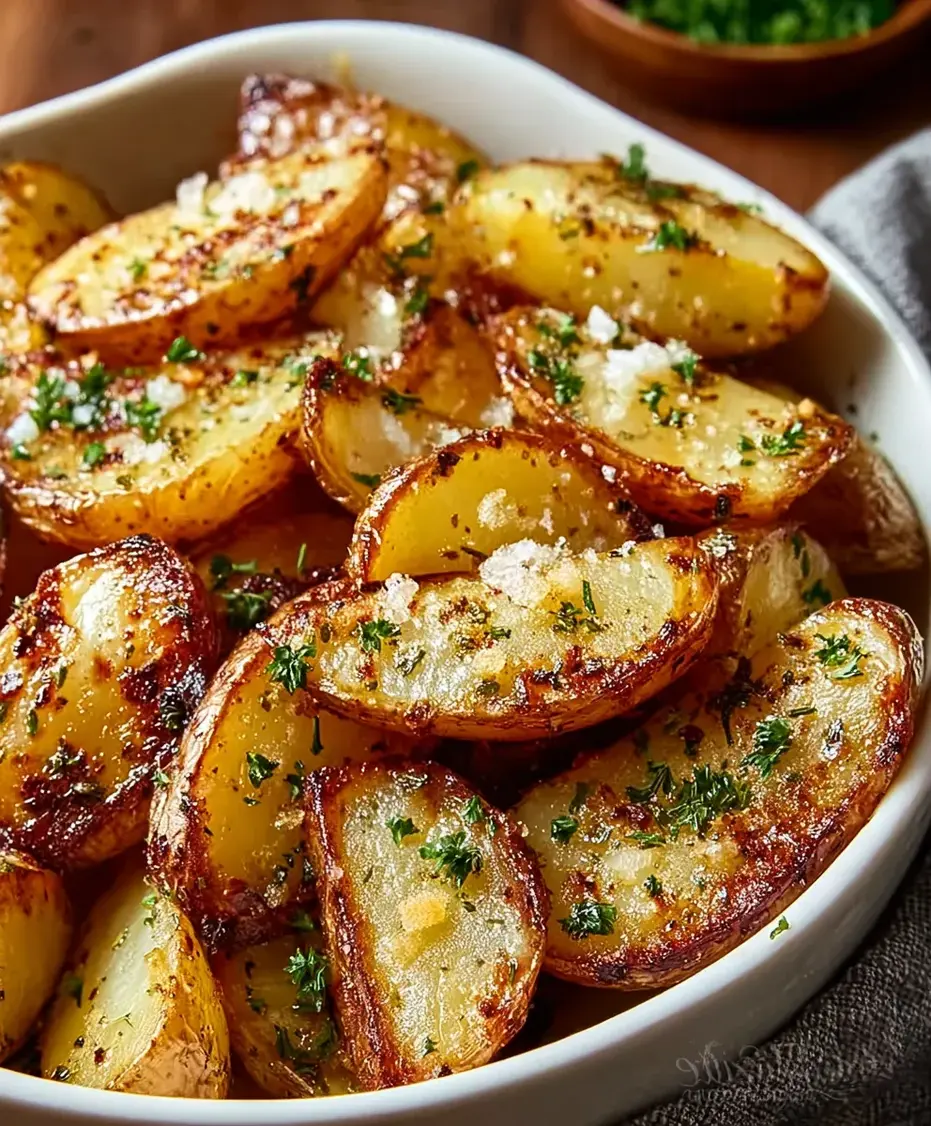 Make Truly Crispy Greek Potatoes With Lemon Flavor