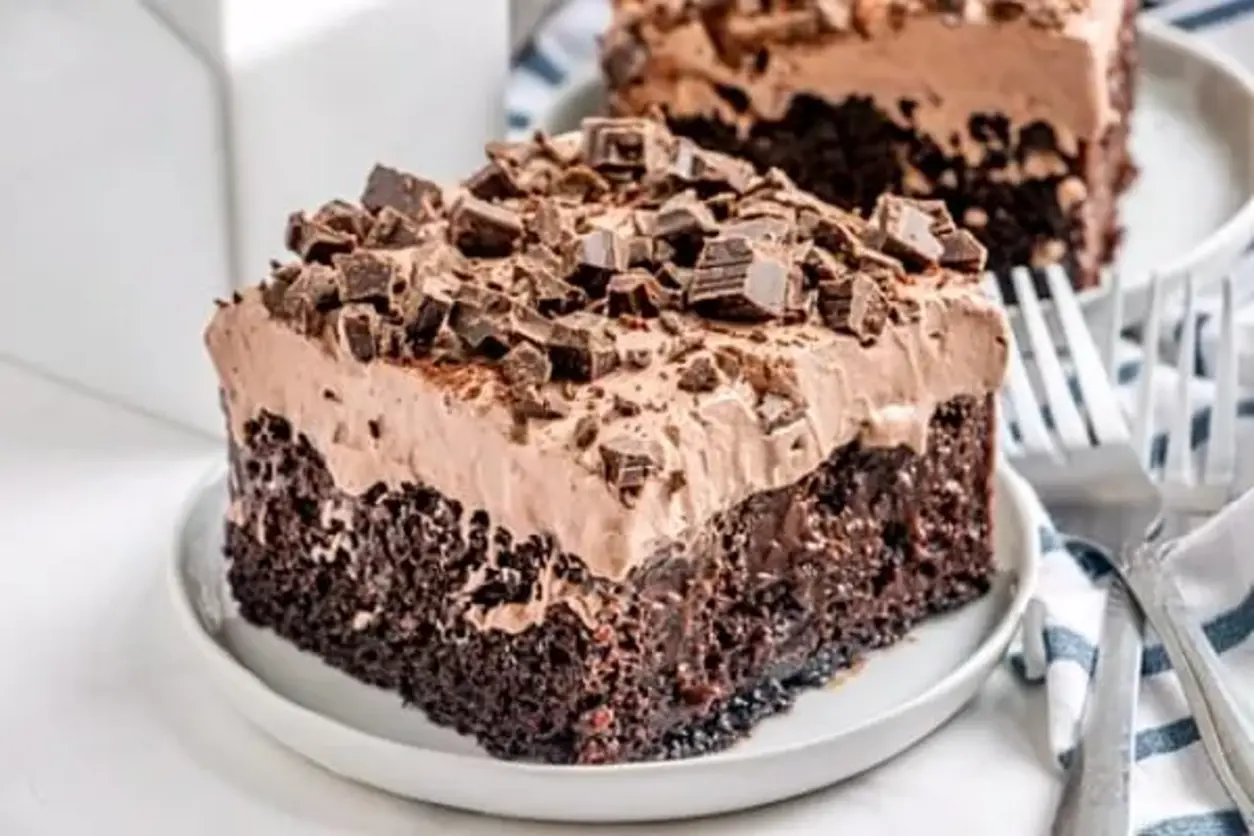 Decadent Death By Chocolate Poke Cake Recipe