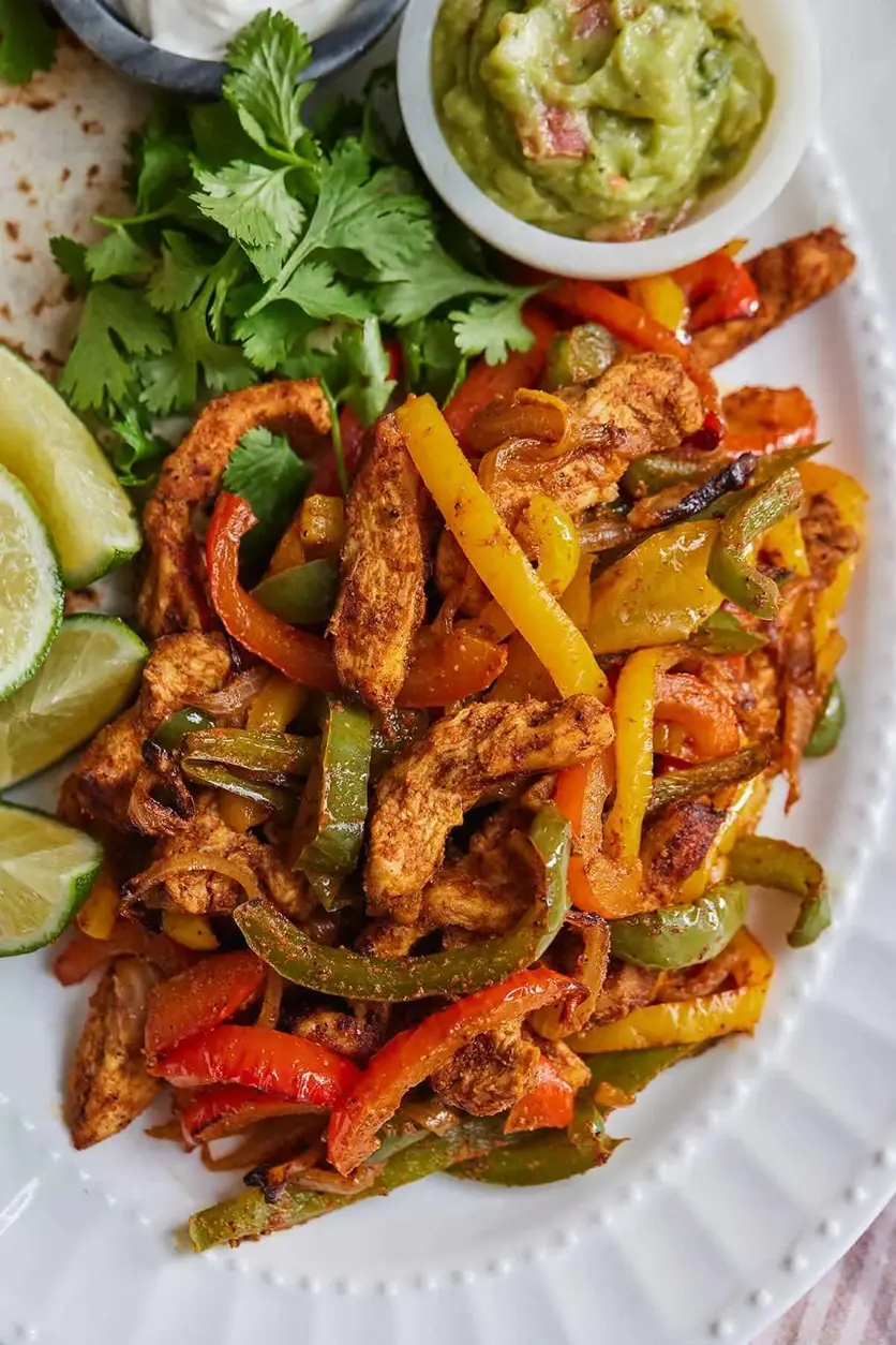 Quick &amp; Easy Air Fryer Chicken Fajitas