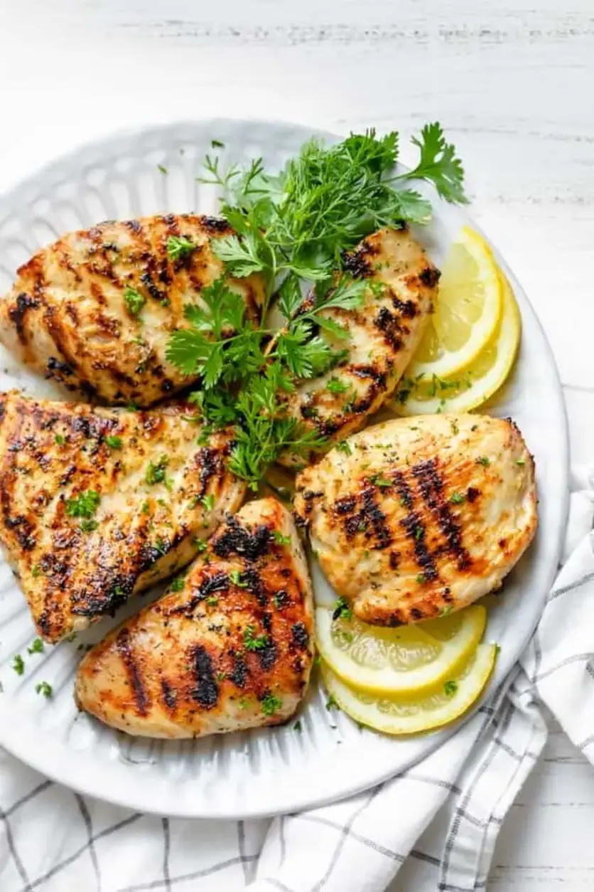 Juicy Grilled Lemon Chicken – Mediterranean Style