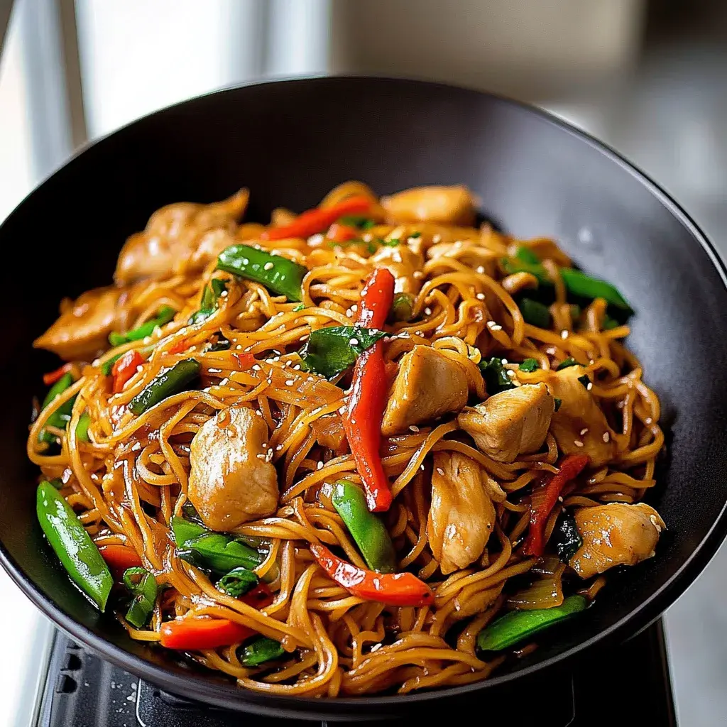Easy Chicken Lo Mein Recipe