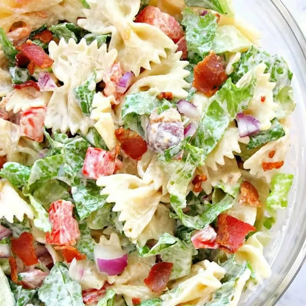 Creamy BLT Pasta Salad with Perfect Crunch