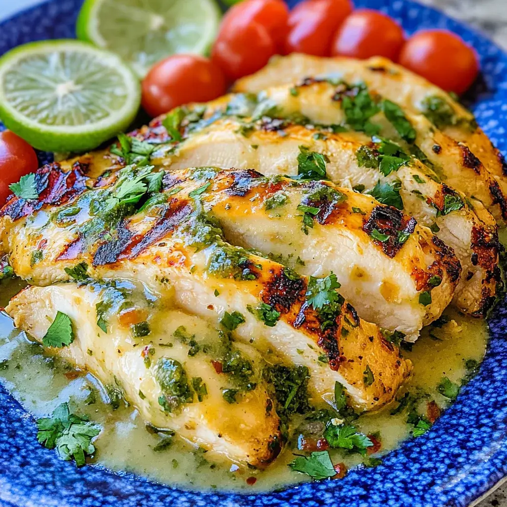 Grilled Salsa Verde Pepper Jack Chicken Recipe