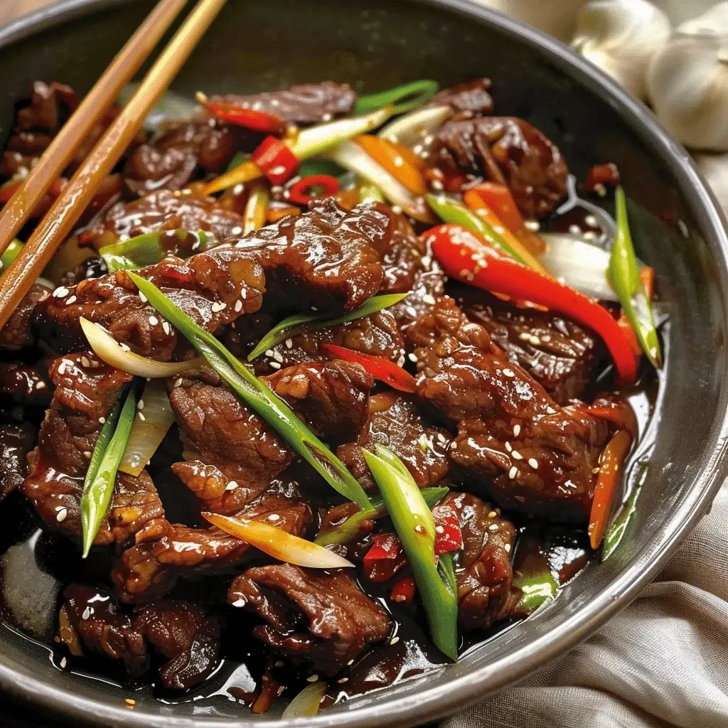 Easy Mongolian Beef Recipe Ready in 40 Minutes